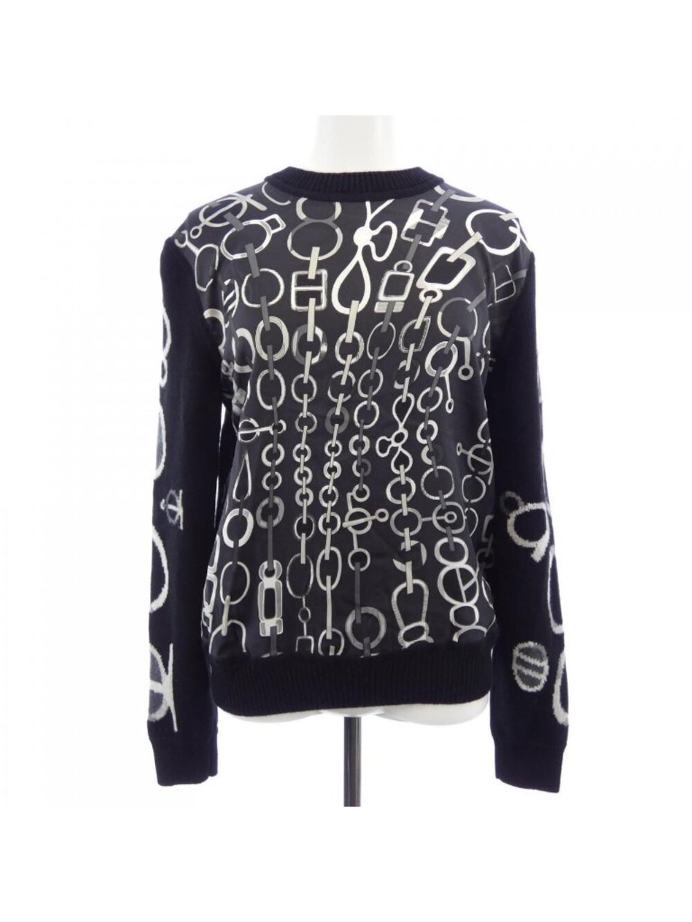 Hermes Do Re Boucles Twillaine Knit Sweater